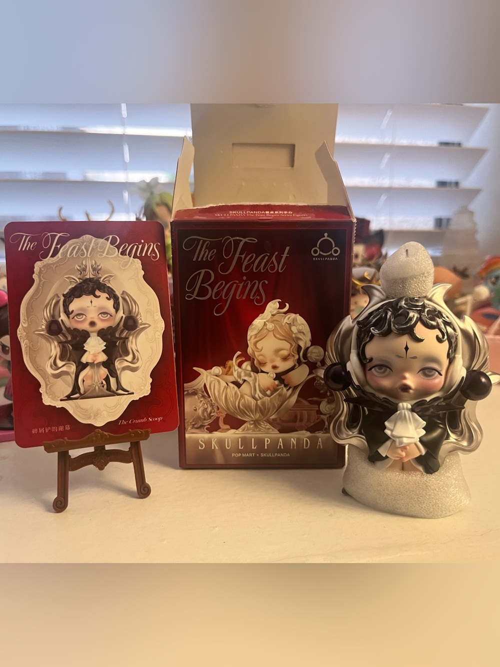 Skullpanda "The Feast Begins" Collectible Figurine - The Crumb Scoop